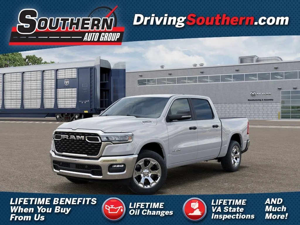 New 2026 Bright White Clear-Coat Exterior Paint RAM Big Horn/Lone Star image 1