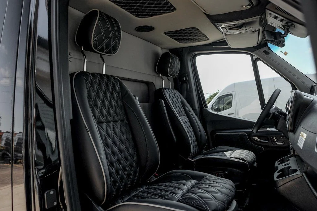 New 2026 Obsidian Black Metallic Midwest Automotive Designs D6 W/ Full Partition image 25