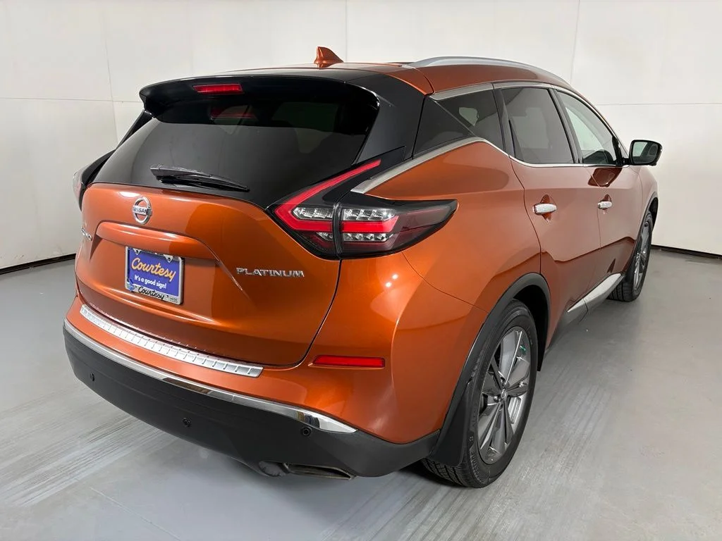 Used 2019 Orange Nissan Platinum image 8