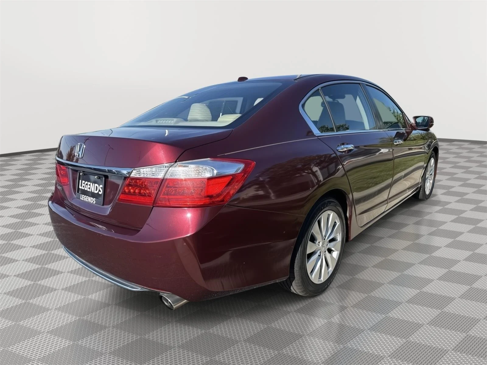 Used 2014 Basque Red Pearl II Honda EX-L image 12