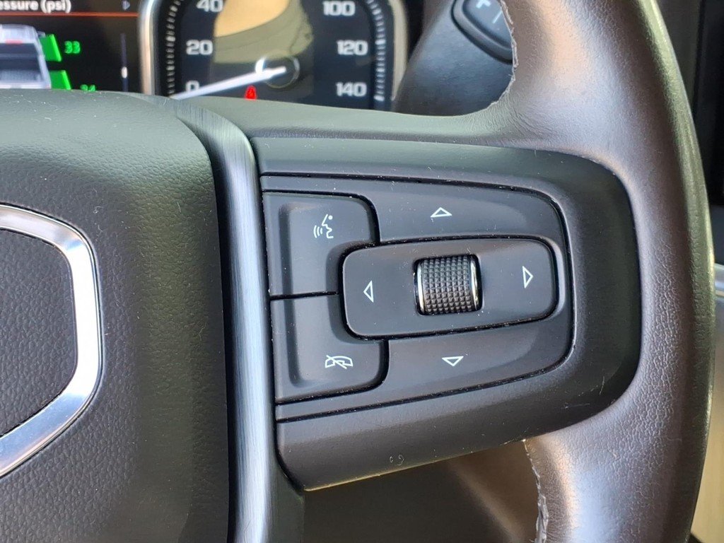 Used 2021 Satin Steel Met GMC 4WD Denali Crew Cab image 12