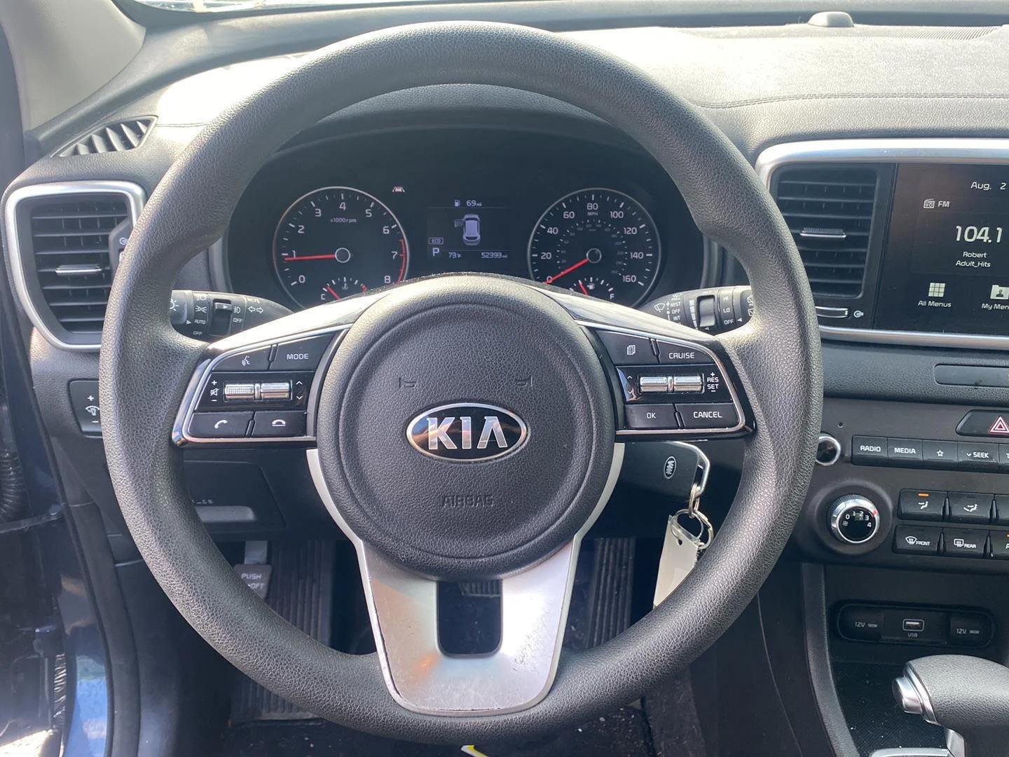 Used 2022 Pacific Blue Kia LX image 17