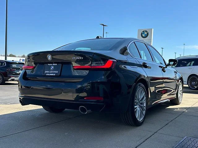 Certified Used 2024 Black Sapphire Metallic BMW 330i xDrive image 8