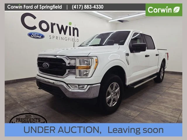 Certified Used 2021 Oxford White Ford XLT image 1