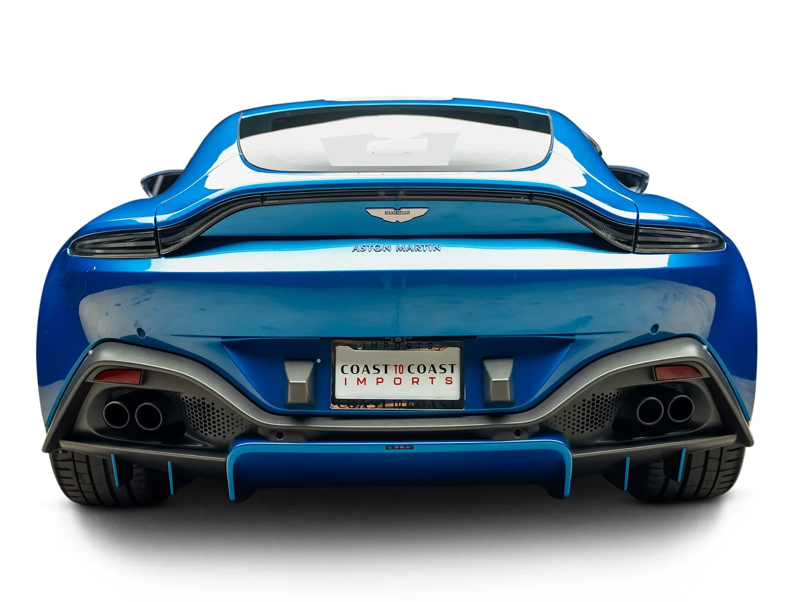 Used 2020 Blue Aston Martin Base image 16