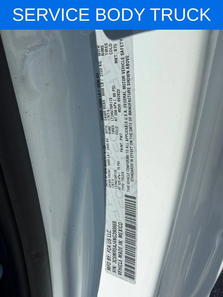 Used 2022 White Ram Tradesman image 24