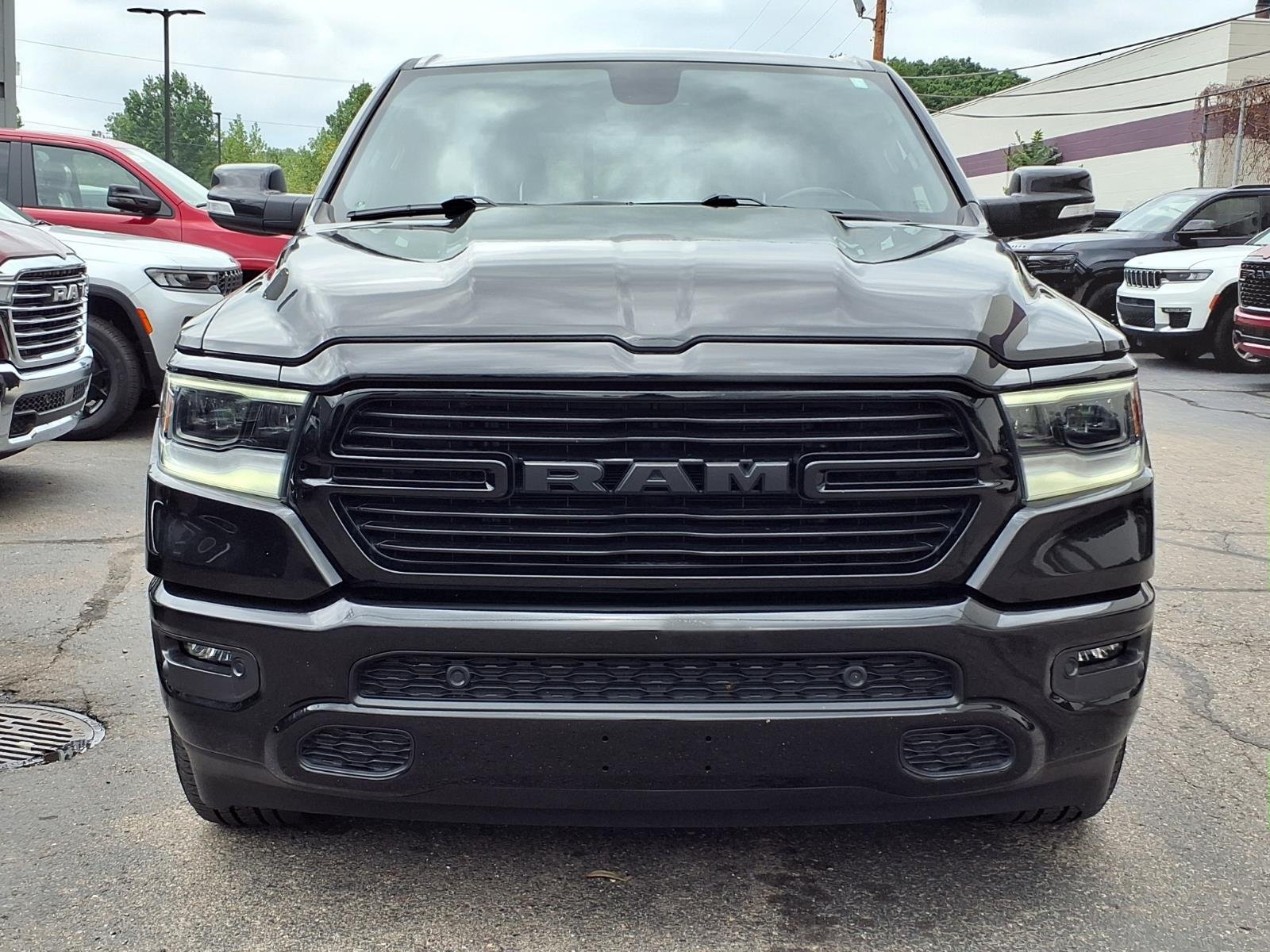 Certified Used 2021 Diamond Black Crystal Pearl Coat Ram Big Horn image 22