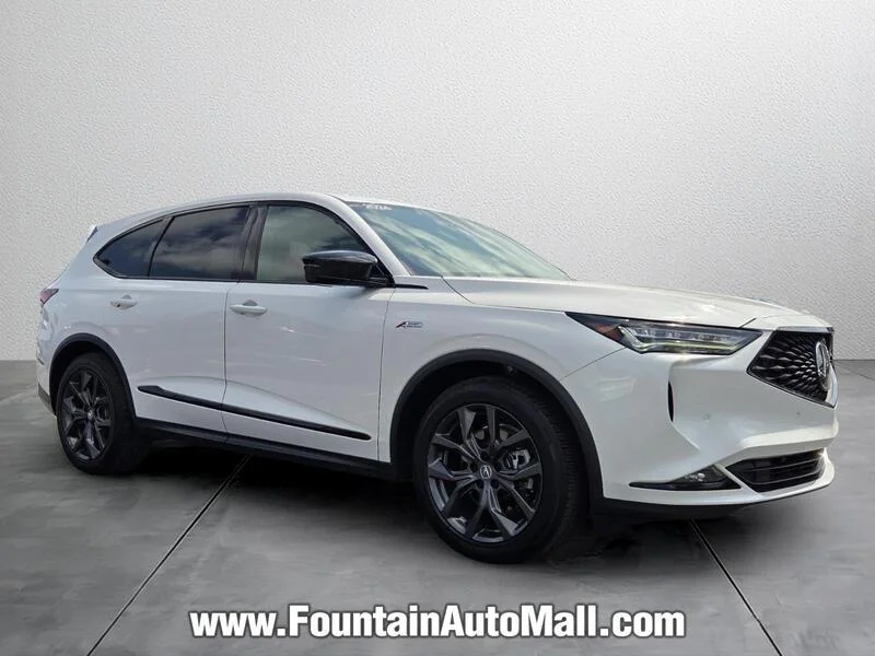 Used 2024 Platinum White Pearl Acura SH-AWD W/A-SPEC PACKAGE image 6
