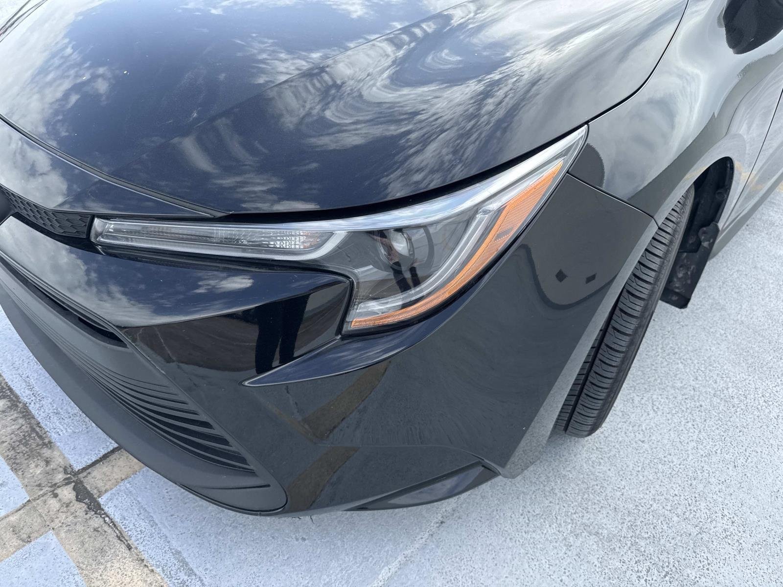 Used 2025 Midnight Black Metallic Toyota LE image 8