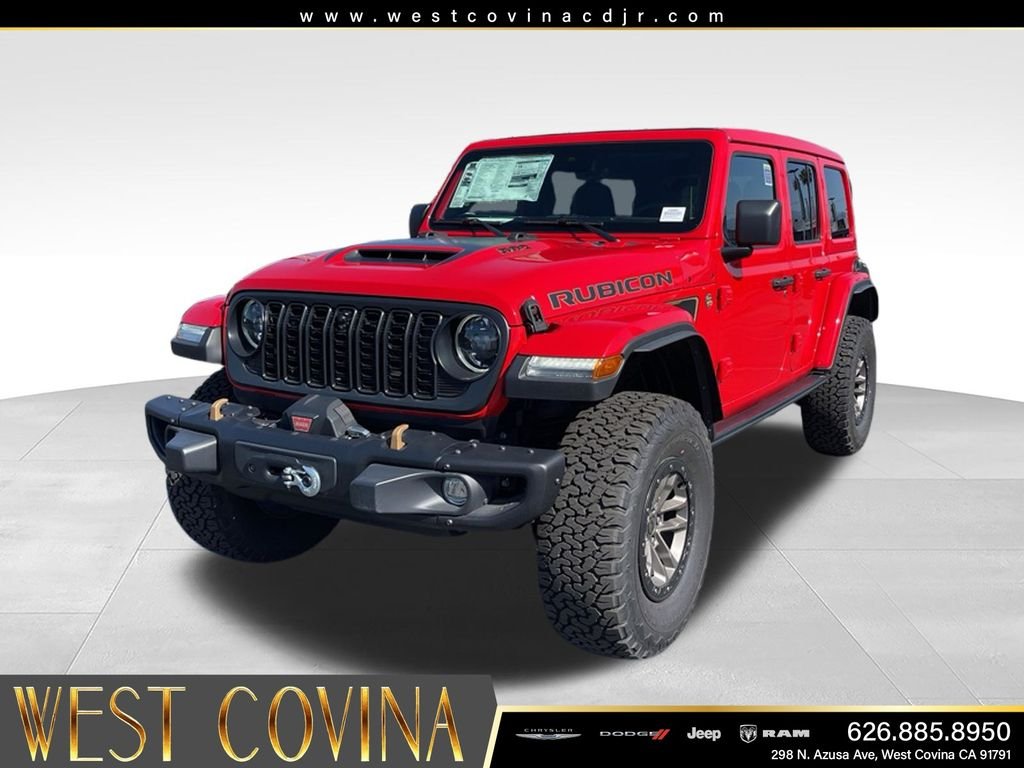 New 2024 Firecracker Red Clear-Coat Exterior Paint Jeep Rubicon 392 image 1