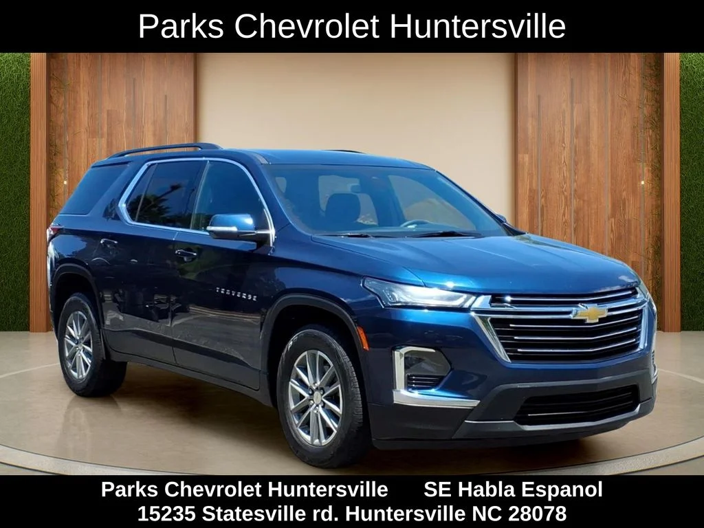 Used 2022 Blue Chevrolet LT image 1