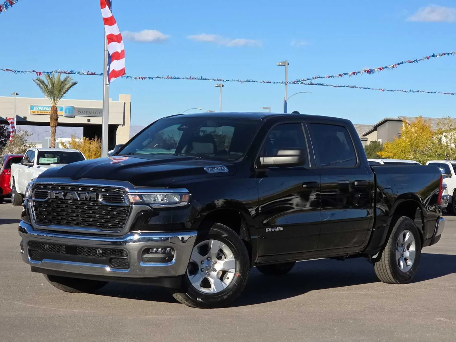 Used 2026 Diamond Black Crystal Pearlcoat Ram Big Horn image 29