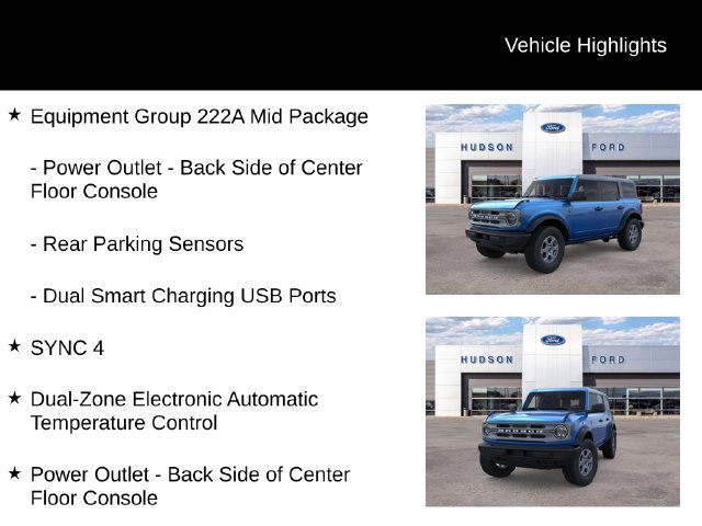 Used 2025 Velocity Blue Metallic Ford Big Bend image 13