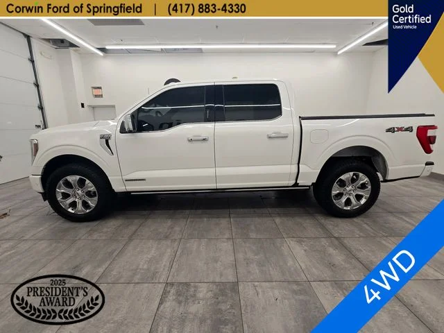 Certified Used 2022 Star White Ford Platinum image 2