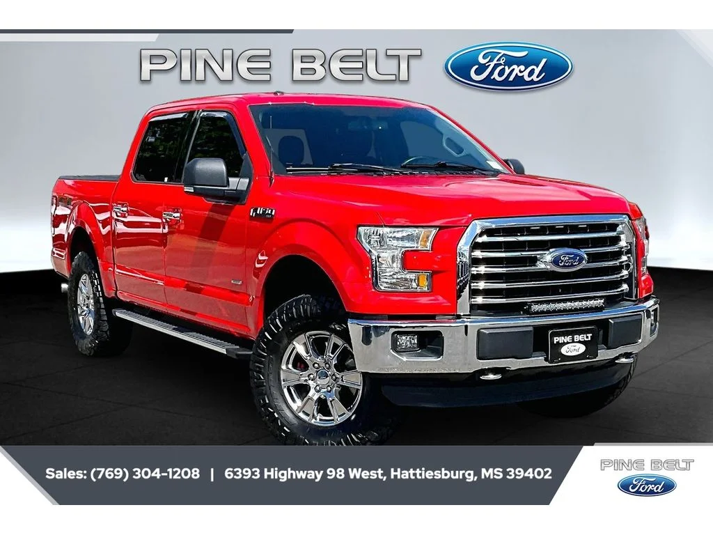 Used 2015 Race Red Ford XLT image 1