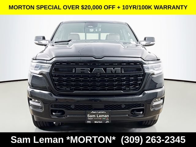 New 2026 Diamond Black Crystal Pearl-Coat Exterior Paint Ram Limited image 2