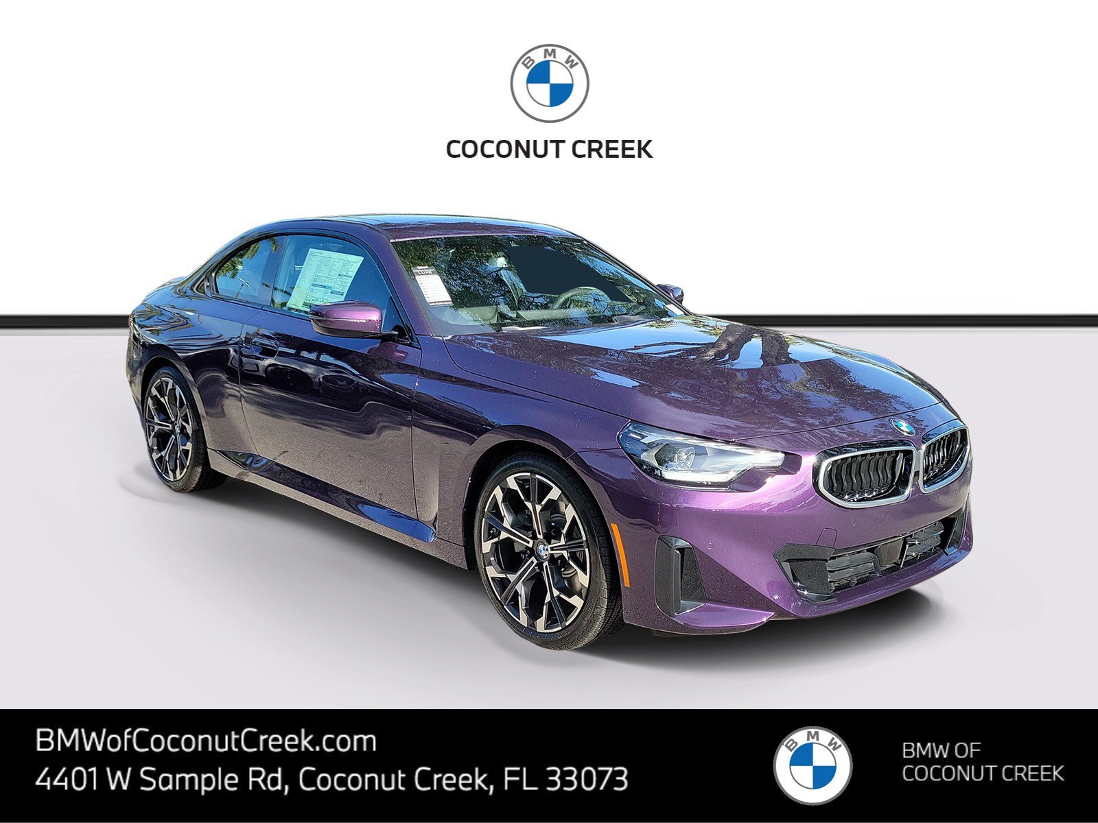 New 2026 Thundernight Metallic BMW 230i image 1