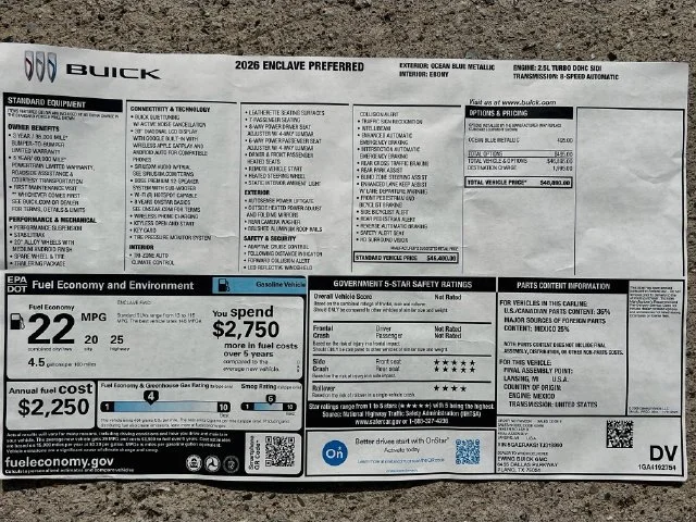 2026 Buick Enclave Preferred - Photo 21