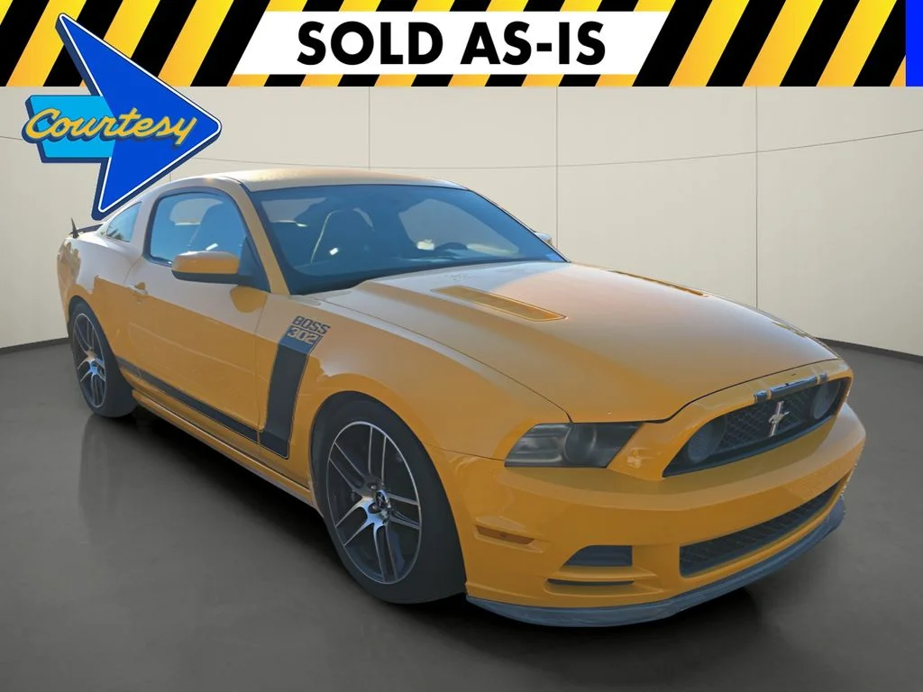 Used 2013 Yellow Ford Boss 302 image 1