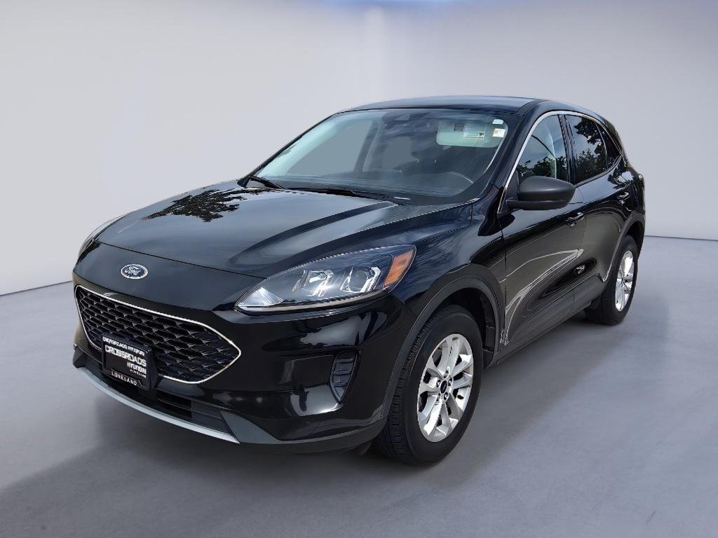 Used 2022 Agate Black Metallic Ford SE image 1