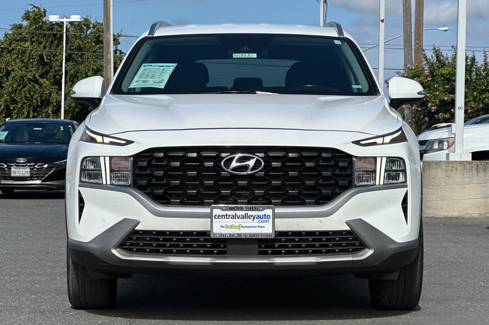 Certified Used 2023 Serenity White Pearl Hyundai SEL image 9