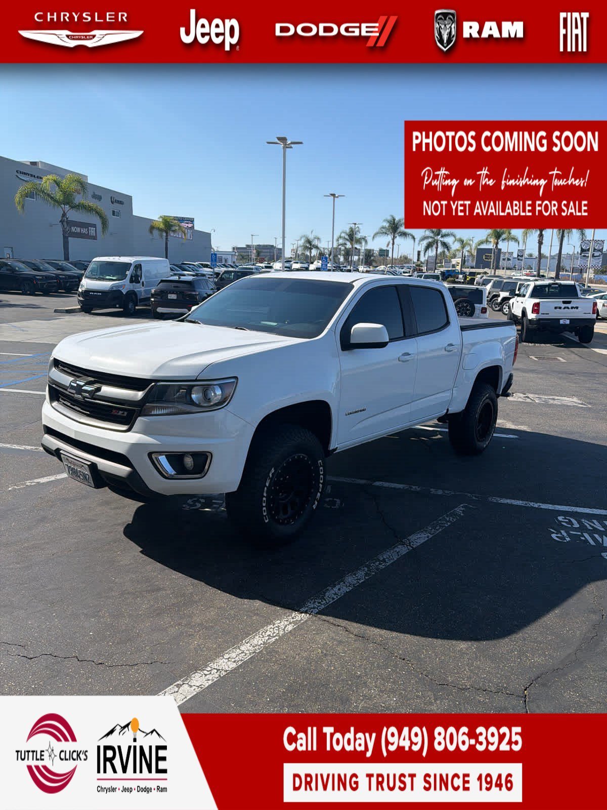 Used 2019 Summit White Chevrolet 4WD Z71 image 3