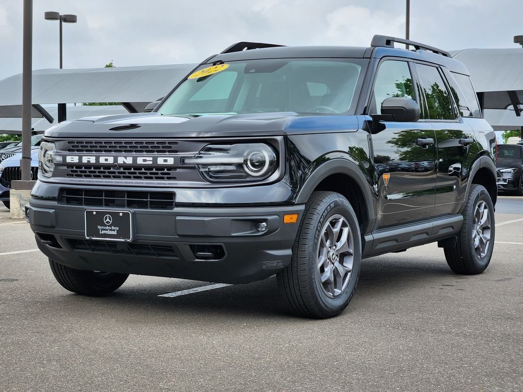 Used 2022 SHADOW BLACK Ford Badlands image 4