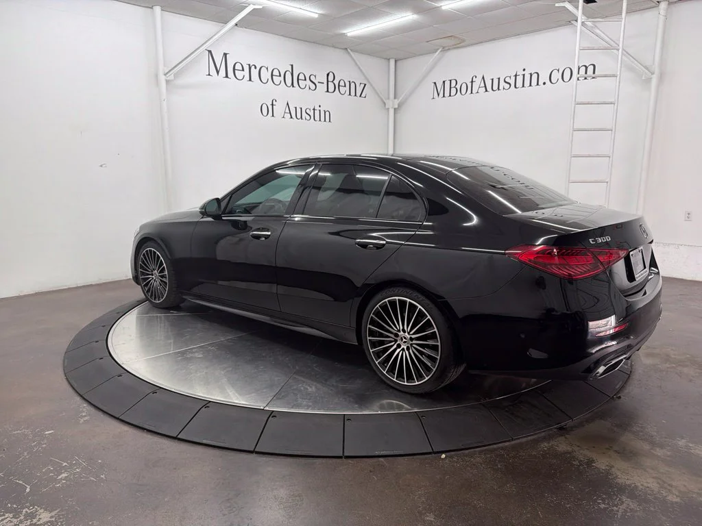 Certified Used 2024 Black Mercedes-Benz C 300 image 5