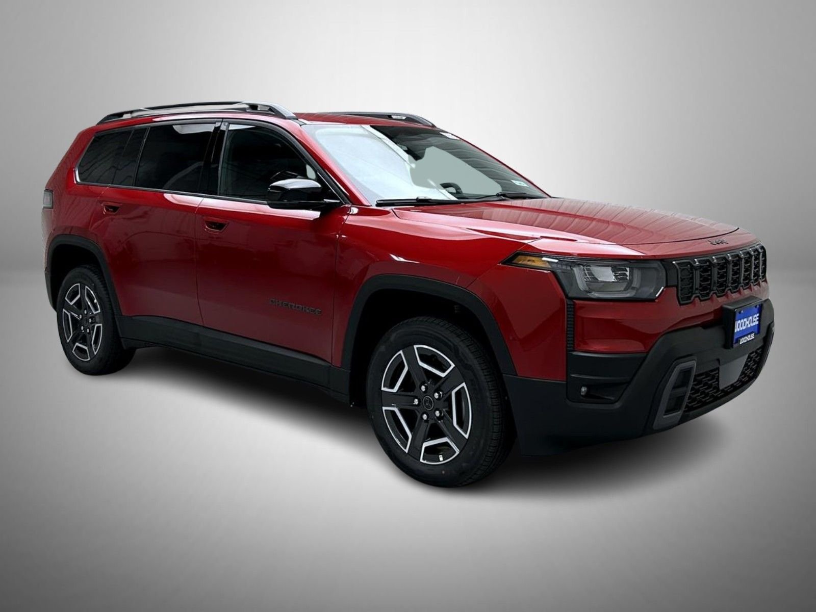 New 2026 Red Hot Pearl-Coat Exterior Paint Jeep Limited image 3