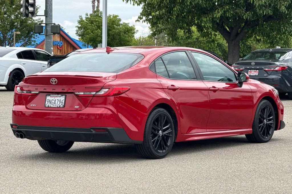 Used 2025 Red Toyota SE image 5