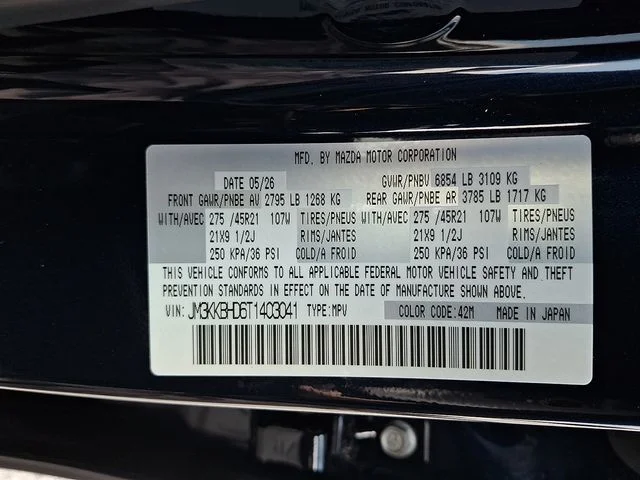 New 2026 Blue Mazda 3.3 Turbo Preferred image 17