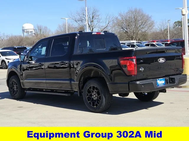 New 2026 Agate Black Metallic Ford XLT image 7
