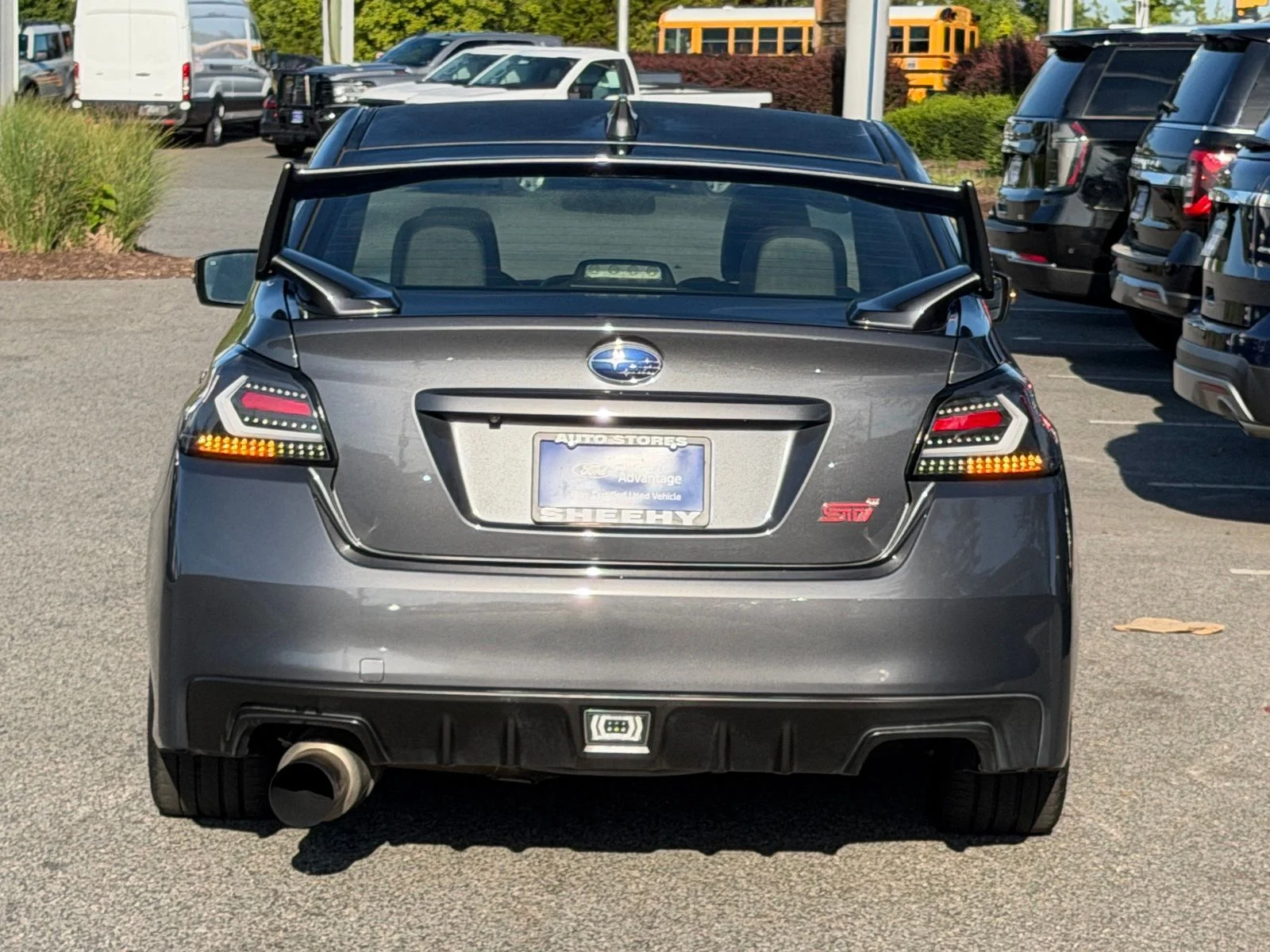 Used 2021 Magnetite Gray Metallic Subaru STi image 6