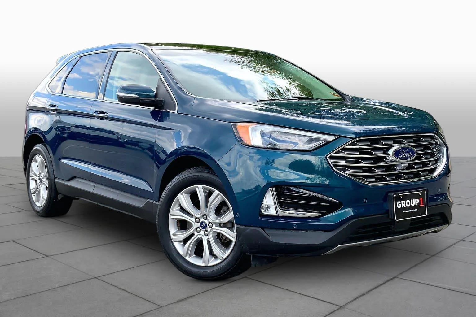 Used 2020 Dark Persian Green Ford Titanium image 3