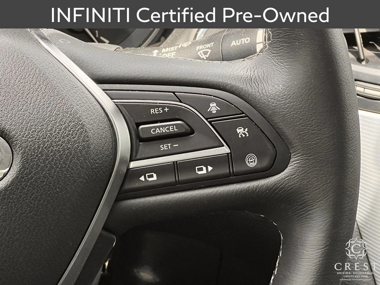 Certified Used 2023 Black Obsidian INFINITI LUXE image 14
