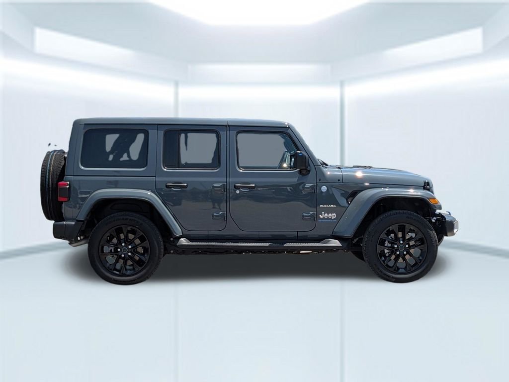 Used 2024 Gray Jeep Sahara 4xe image 7
