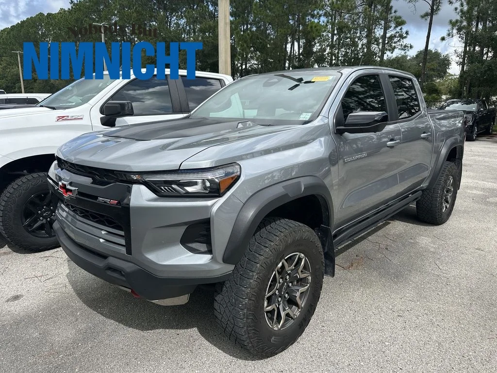 Used 2024 Sterling Gray Metallic Chevrolet 4WD ZR2 image 1