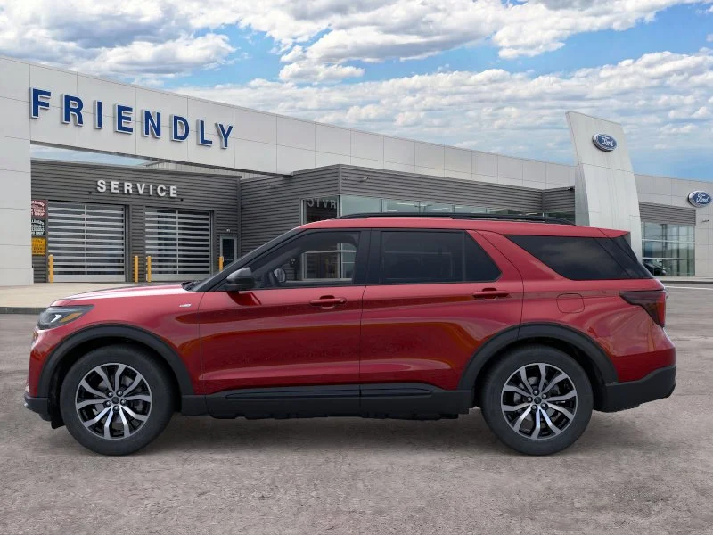 New 2026 Rapid Red Metallic Tinted Clearcoat Ford ST-Line image 3