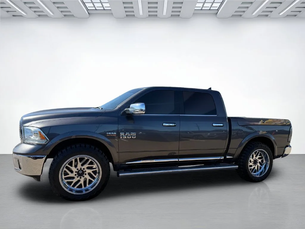 Used 2017 Gray RAM Laramie Longhorn image 8