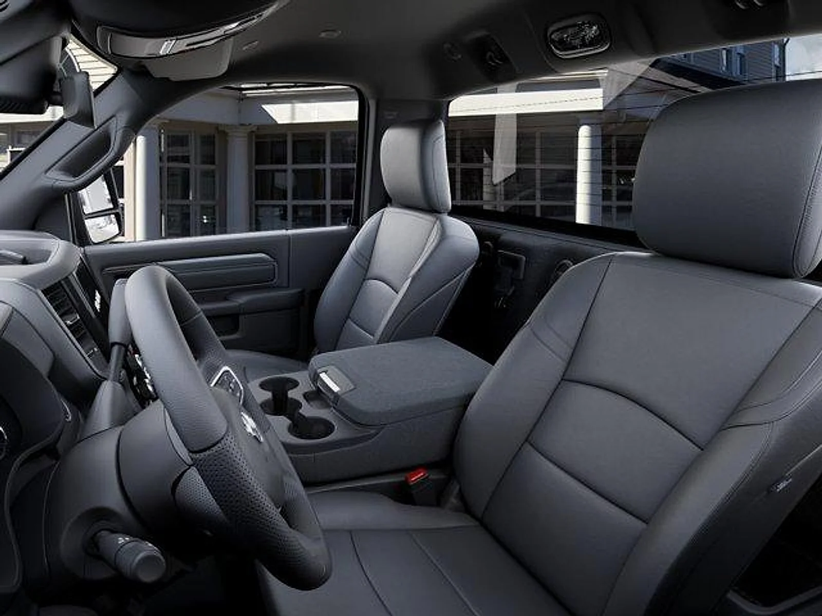 New 2026 Diamond Black Crystal Pearl-Coat Exterior Paint RAM Tradesman 4x4 Reg Cab 84" CA 168.5" WB image 23