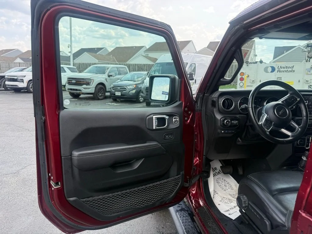 Certified Used 2021 Red Jeep Unlimited Sahara 4xe image 17