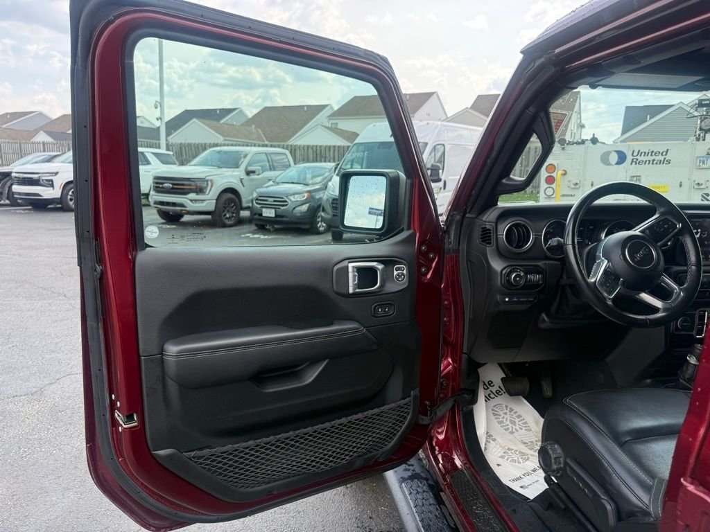 Used 2021 Red Jeep Unlimited Sahara 4xe image 17