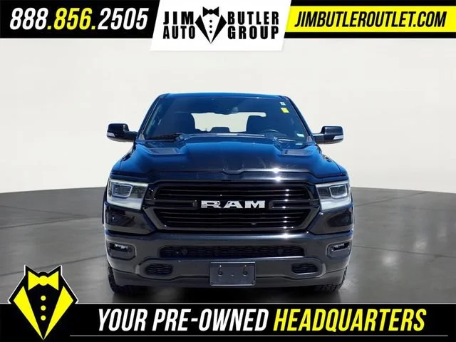 Used 2020 Black Ram Laramie Crew Cab 4x4 5