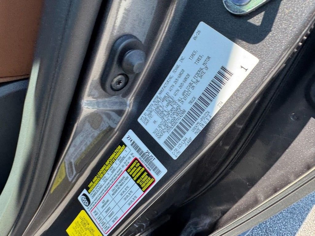New 2026 Magnetic Gray Metallic Toyota Tundra 1794 Edition image 23