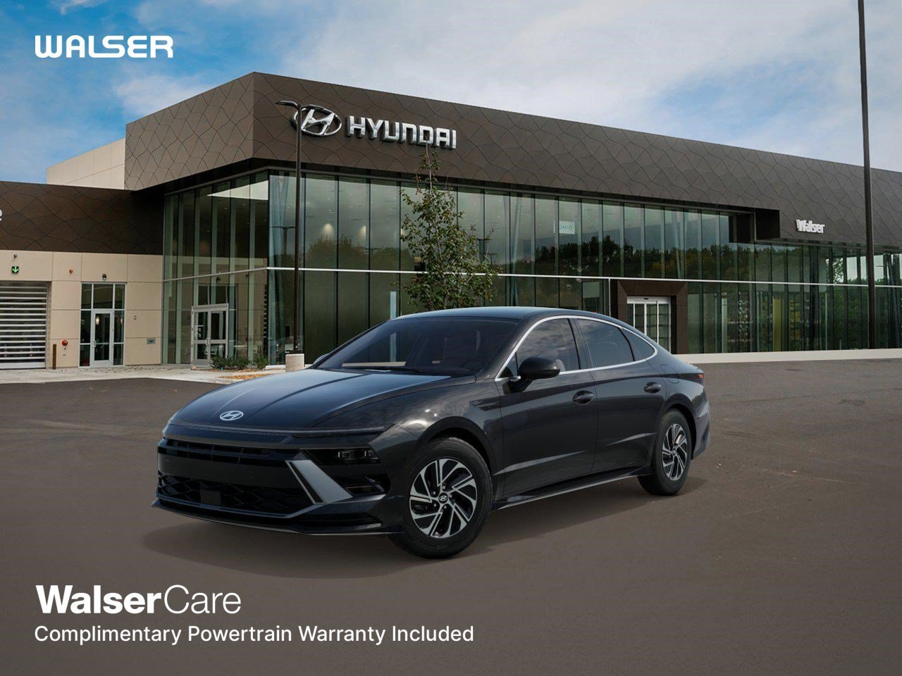 New 2026 Abyss Black Hyundai Blue FWD image 1