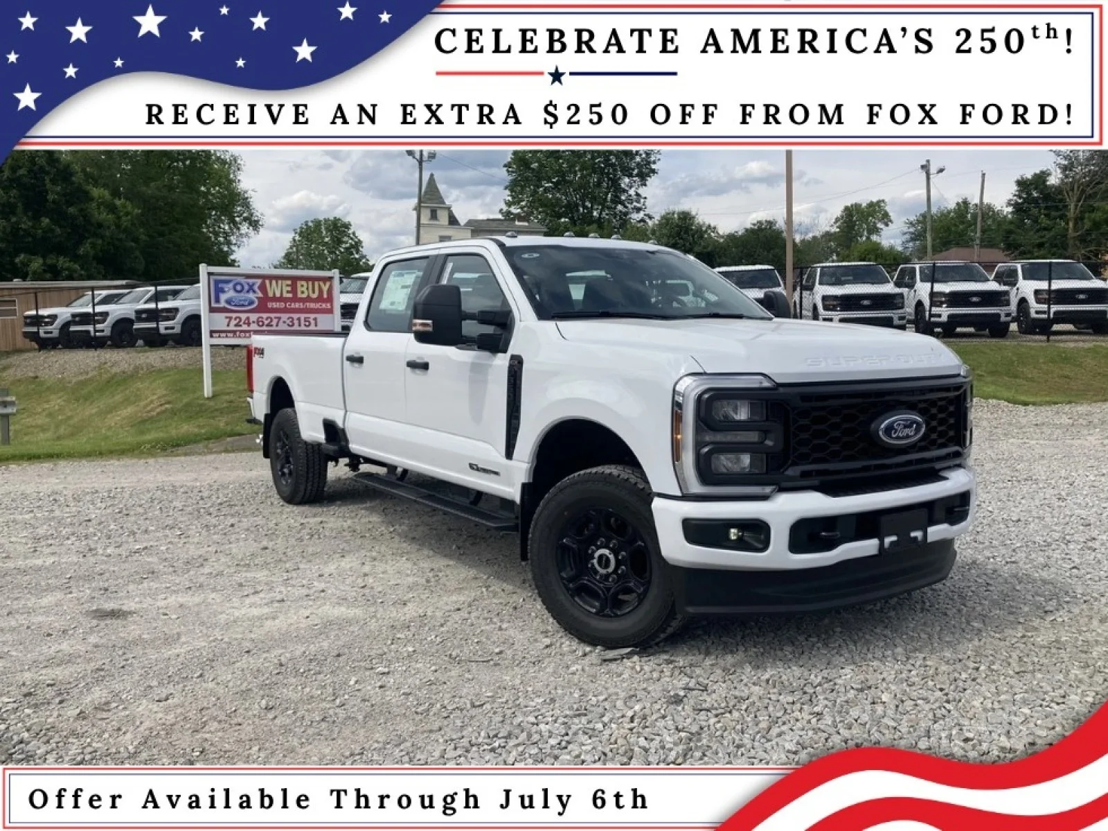 New 2026 Oxford White Ford F-350® XL image 1