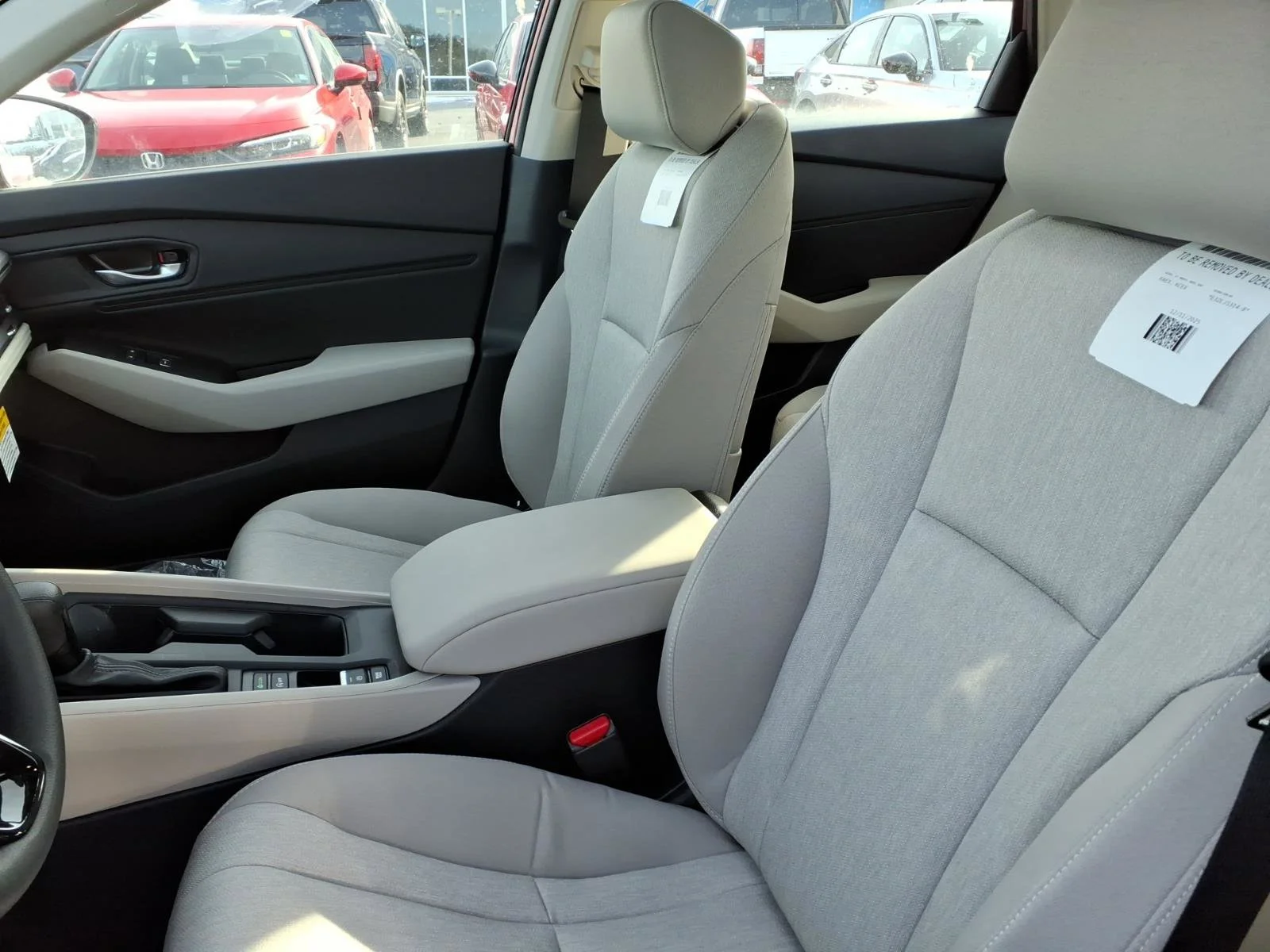 New 2025 Radiant Red Metallic Honda SE image 5