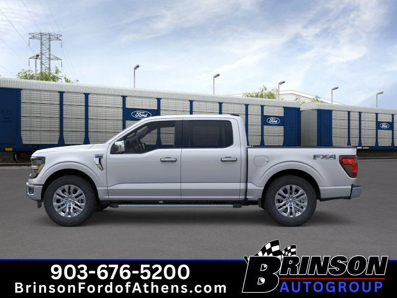 New 2026 Iconic Silver Metallic Ford XLT image 3