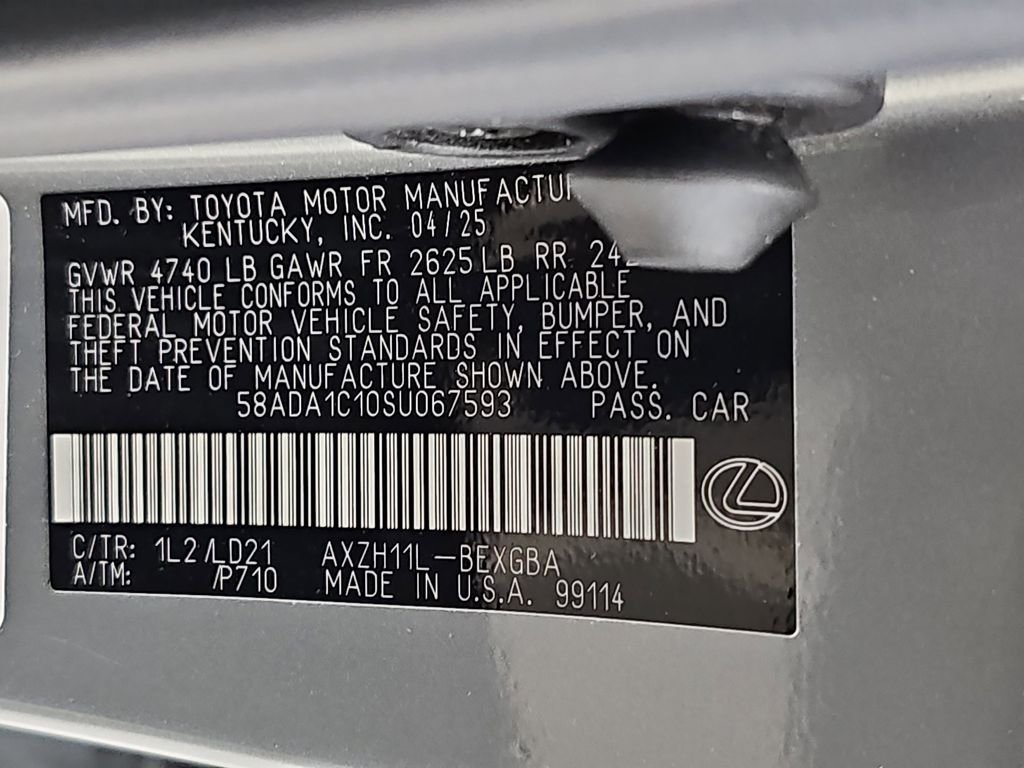 Certified Used 2025 Silver Lexus 300h image 37