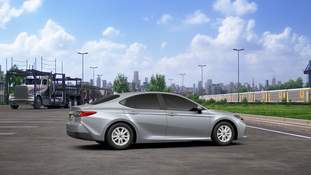 New 2027 Celestial Silver Metallic Toyota LE image 11